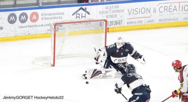 Photo hockey match Angers  - Grenoble  le 10/04/2022