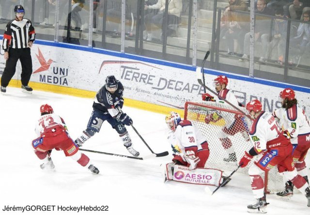 Photo hockey match Angers  - Grenoble  le 10/04/2022
