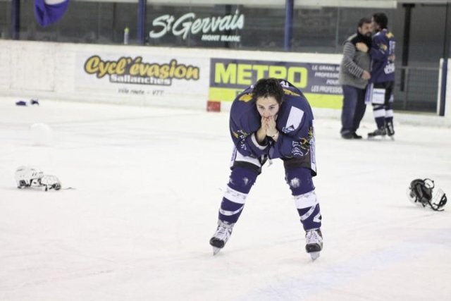 Photo hockey reportage Cadets Elite : Mont Blanc  Champion 