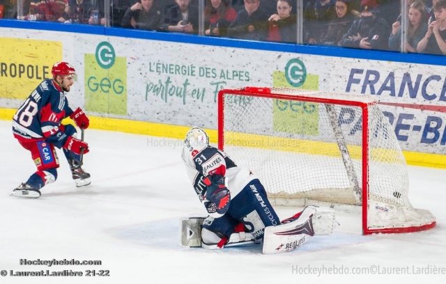 Photo hockey match Grenoble  - Angers  le 13/04/2022