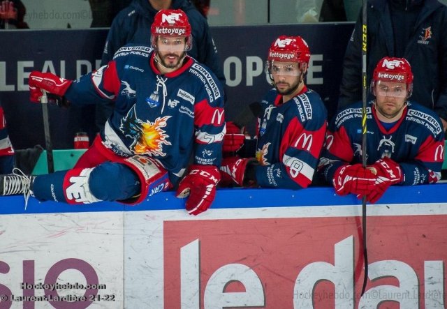 Photo hockey match Grenoble  - Angers  le 13/04/2022