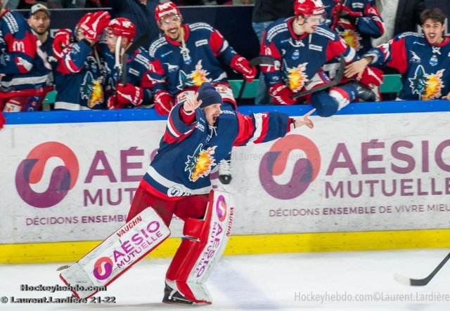 Photo hockey match Grenoble  - Angers  le 13/04/2022