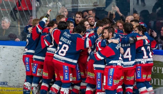 Photo hockey match Grenoble  - Angers  le 13/04/2022