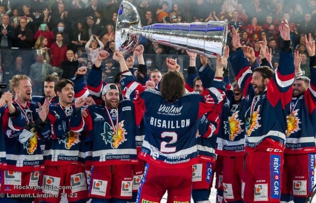 Photo hockey match Grenoble  - Angers  le 13/04/2022