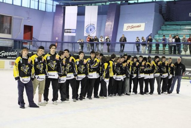 Photo hockey reportage Cadets Elite : Mont Blanc  Champion 