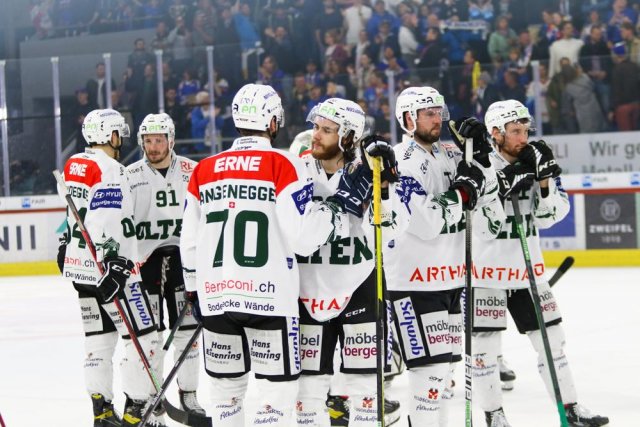 Photo hockey match Kloten - Olten le 20/04/2022