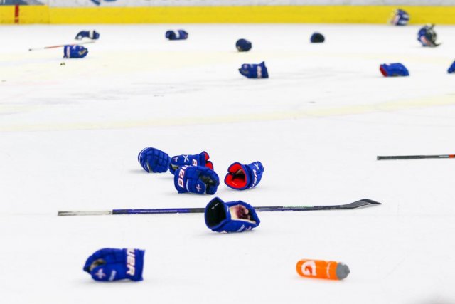 Photo hockey match Kloten - Olten le 20/04/2022
