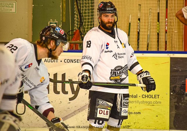 Photo hockey match Cholet  - Brest  le 20/04/2022
