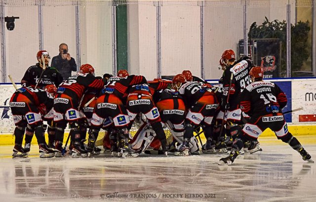 Photo hockey match Cholet  - Brest  le 20/04/2022
