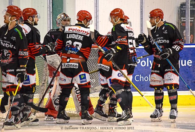 Photo hockey match Cholet  - Brest  le 20/04/2022