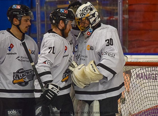 Photo hockey match Cholet  - Brest  le 20/04/2022