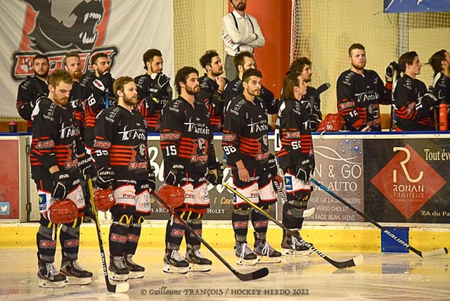 Photo hockey match Cholet  - Brest  le 20/04/2022