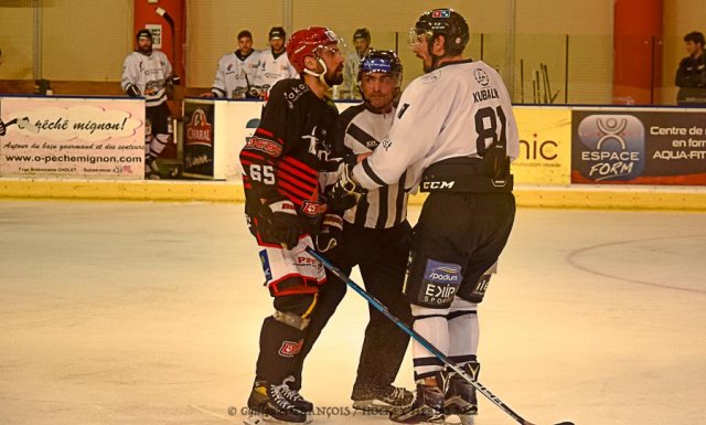 Photo hockey match Cholet  - Brest  le 20/04/2022