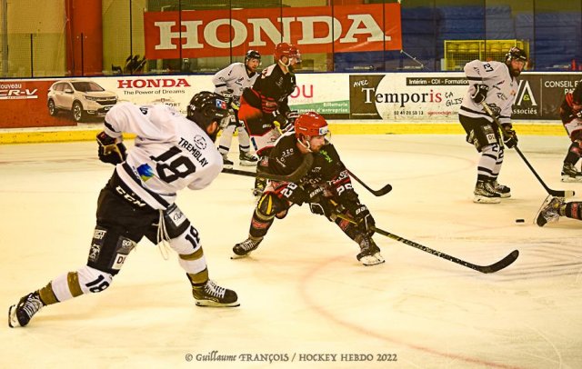 Photo hockey match Cholet  - Brest  le 20/04/2022