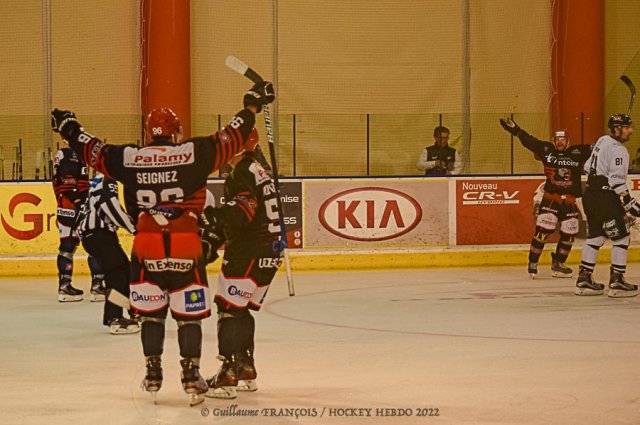 Photo hockey match Cholet  - Brest  le 20/04/2022