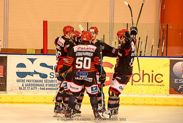 Photo hockey match Cholet  - Brest  le 20/04/2022