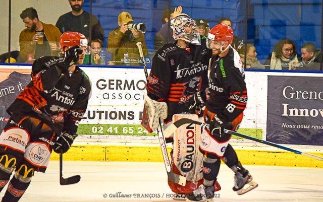 Photo hockey match Cholet  - Brest  le 20/04/2022
