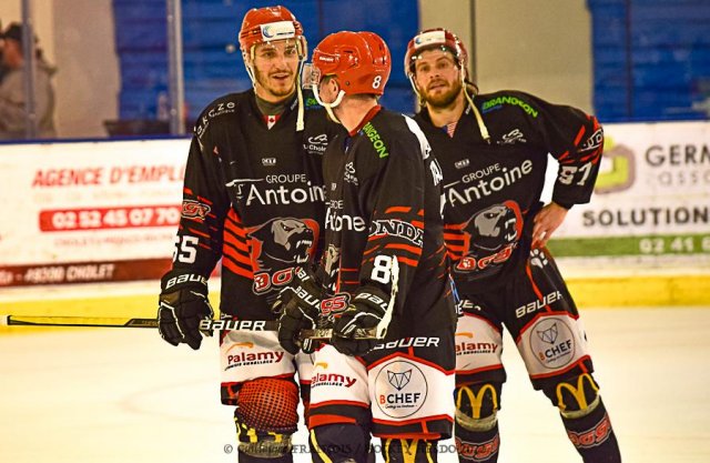 Photo hockey match Cholet  - Brest  le 20/04/2022