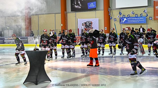 Photo hockey match Cholet  - Brest  le 20/04/2022