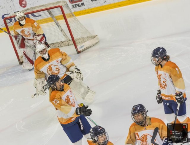 Photo hockey match France - Pays Bas le 20/04/2022