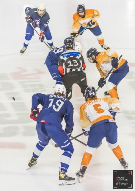 Photo hockey match France - Pays Bas le 20/04/2022