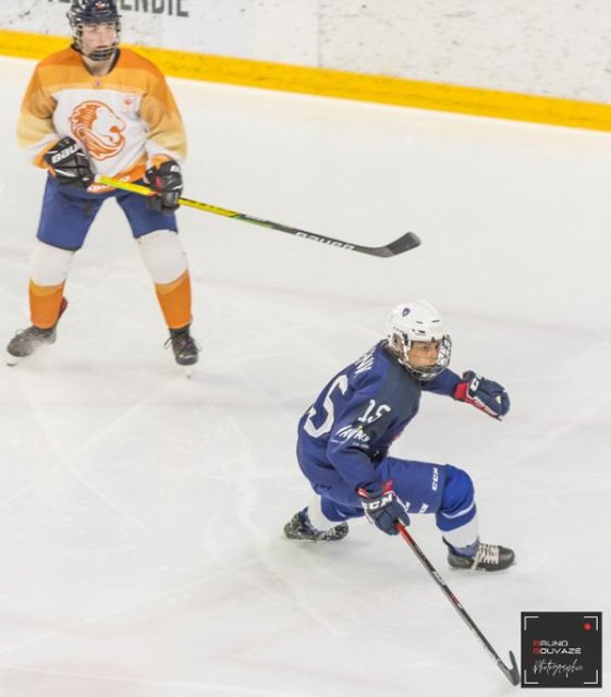 Photo hockey match France - Pays Bas le 20/04/2022