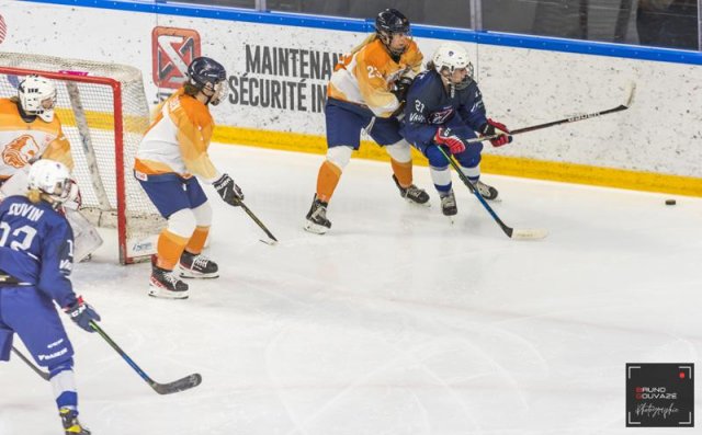 Photo hockey match France - Pays Bas le 20/04/2022