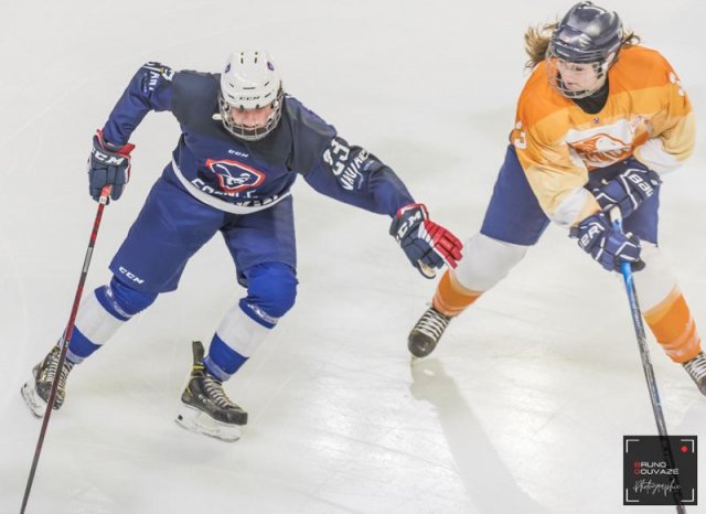 Photo hockey match France - Pays Bas le 20/04/2022