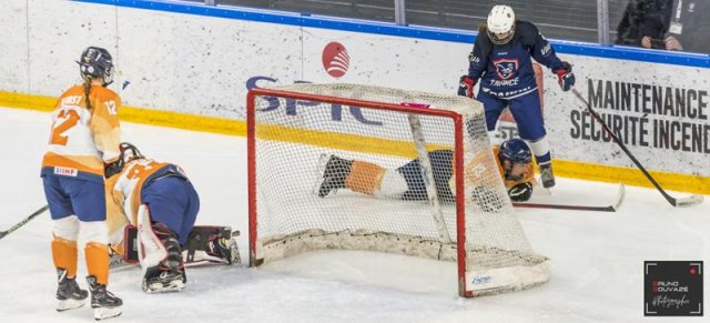 Photo hockey match France - Pays Bas le 20/04/2022