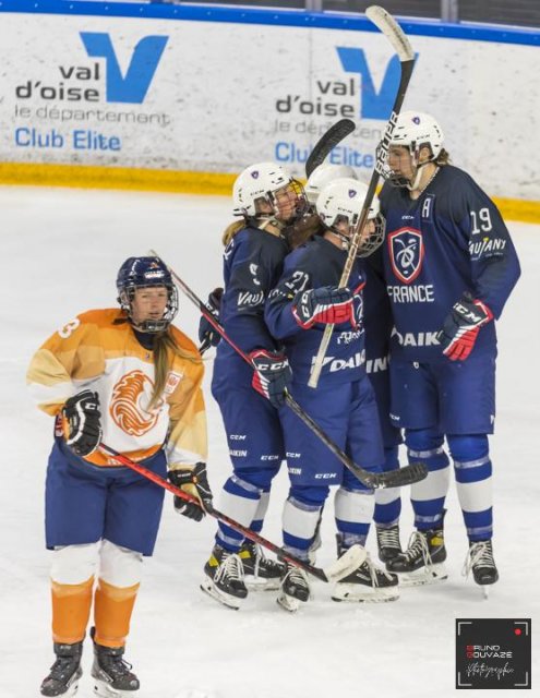Photo hockey match France - Pays Bas le 20/04/2022