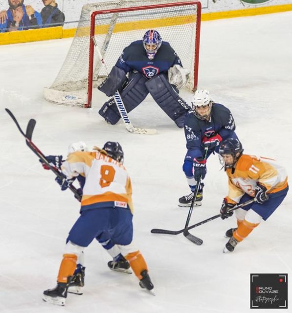 Photo hockey match France - Pays Bas le 20/04/2022