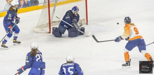 Photo hockey match France - Pays Bas le 20/04/2022