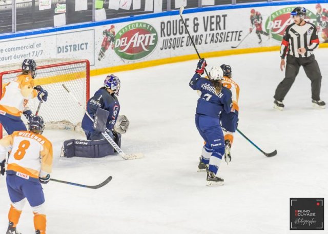 Photo hockey match France - Pays Bas le 20/04/2022