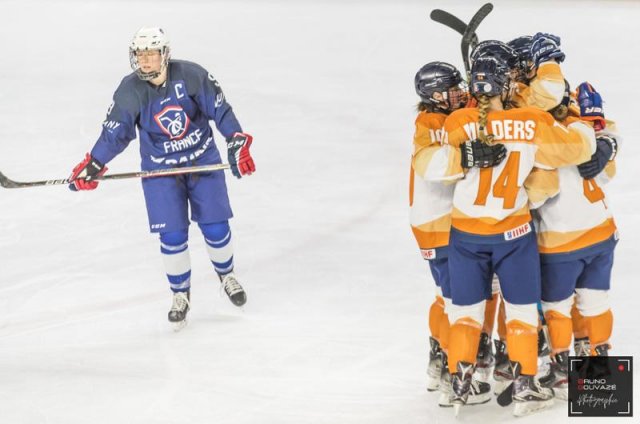 Photo hockey match France - Pays Bas le 20/04/2022
