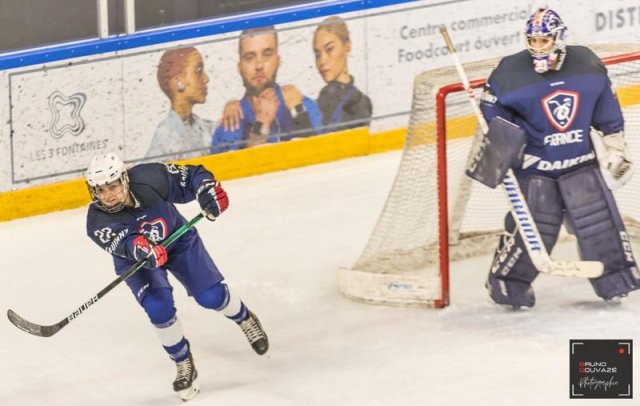 Photo hockey match France - Pays Bas le 20/04/2022