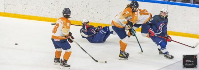 Photo hockey match France - Pays Bas le 20/04/2022