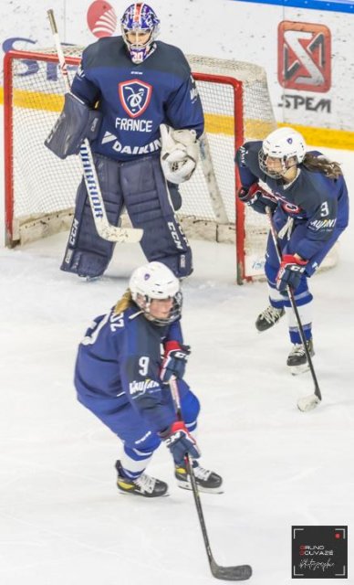 Photo hockey match France - Pays Bas le 20/04/2022