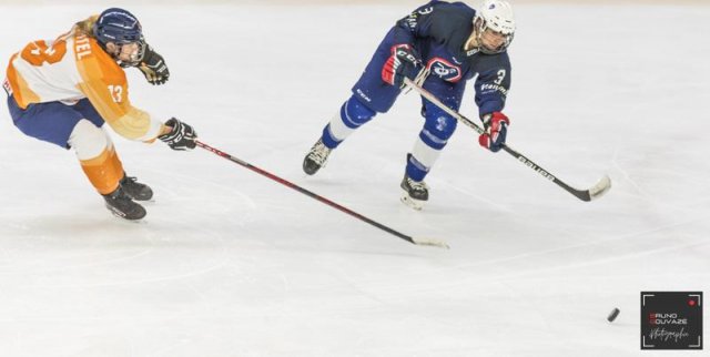 Photo hockey match France - Pays Bas le 20/04/2022