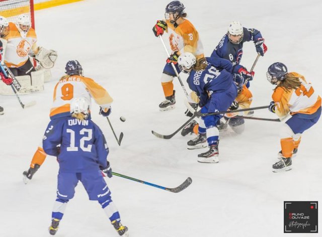 Photo hockey match France - Pays Bas le 20/04/2022