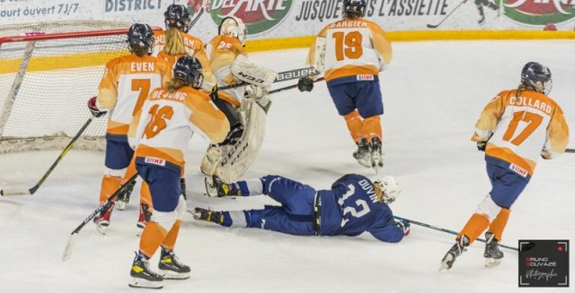 Photo hockey match France - Pays Bas le 20/04/2022
