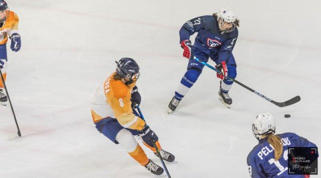 Photo hockey match France - Pays Bas le 20/04/2022
