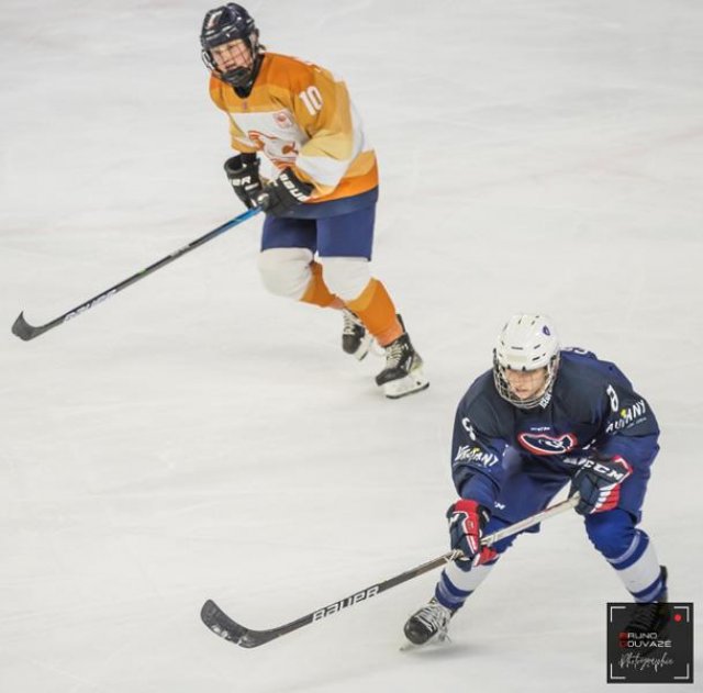 Photo hockey match France - Pays Bas le 20/04/2022