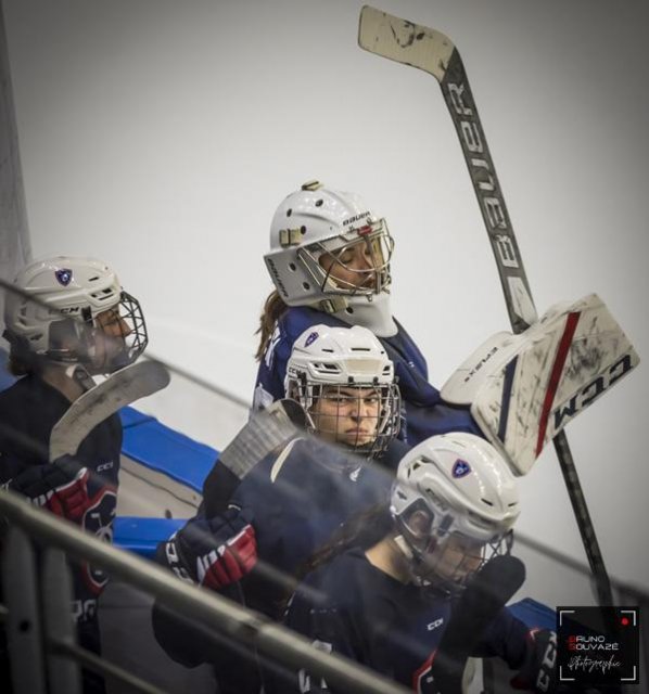 Photo hockey match France - Pays Bas le 20/04/2022