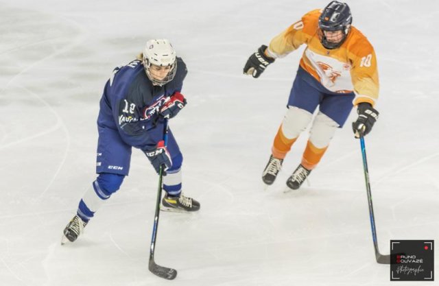 Photo hockey match France - Pays Bas le 20/04/2022