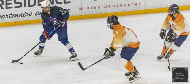 Photo hockey match France - Pays Bas le 20/04/2022