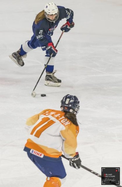 Photo hockey match France - Pays Bas le 20/04/2022