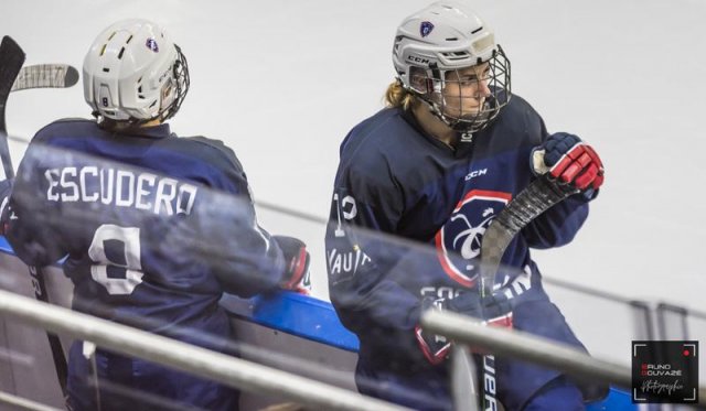 Photo hockey match France - Pays Bas le 20/04/2022