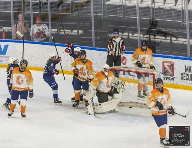 Photo hockey match France - Pays Bas le 20/04/2022