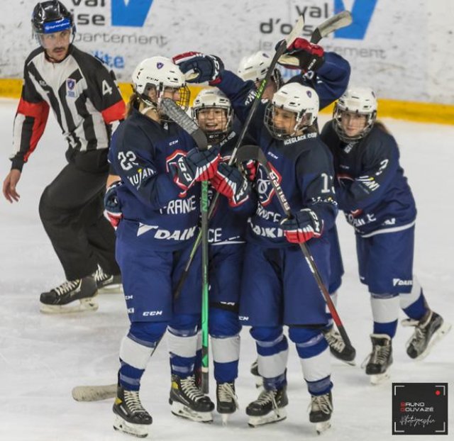 Photo hockey match France - Pays Bas le 20/04/2022