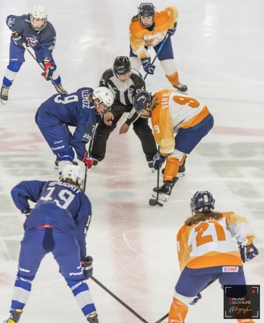 Photo hockey match France - Pays Bas le 20/04/2022